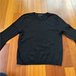 Alice + Olivia Black Crewneck Sweater
